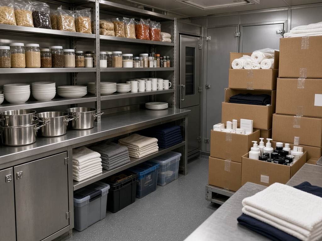 Cabin and galley stores